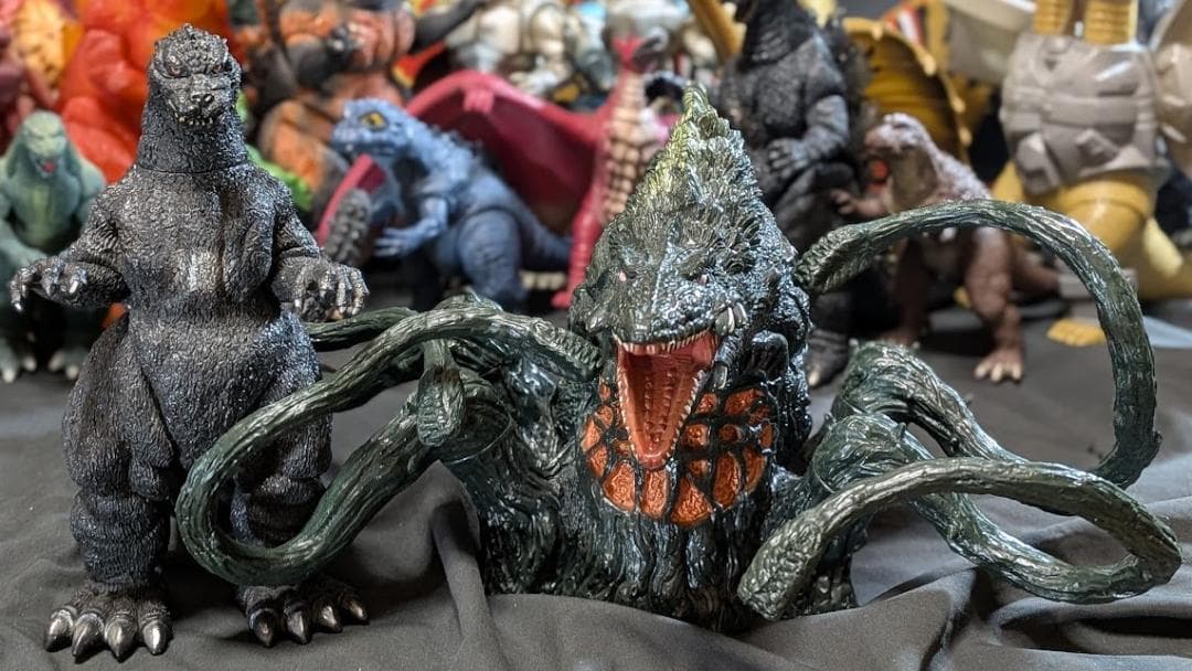 ゴジラ平成VSシリーズ（バンダイ）ソフビフィギュアコンプリート21体