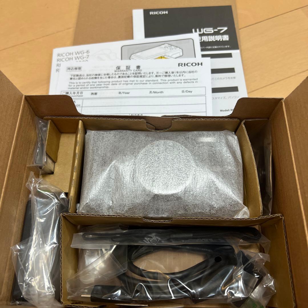 新品未未開封】RICOH WG-7 ブラック - メルカリ
