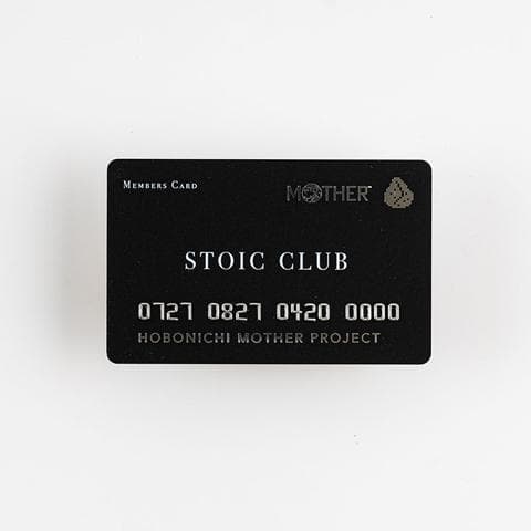 【ほぼ日】フランクリンバッヂ&ストイッククラブ メンバーズカード