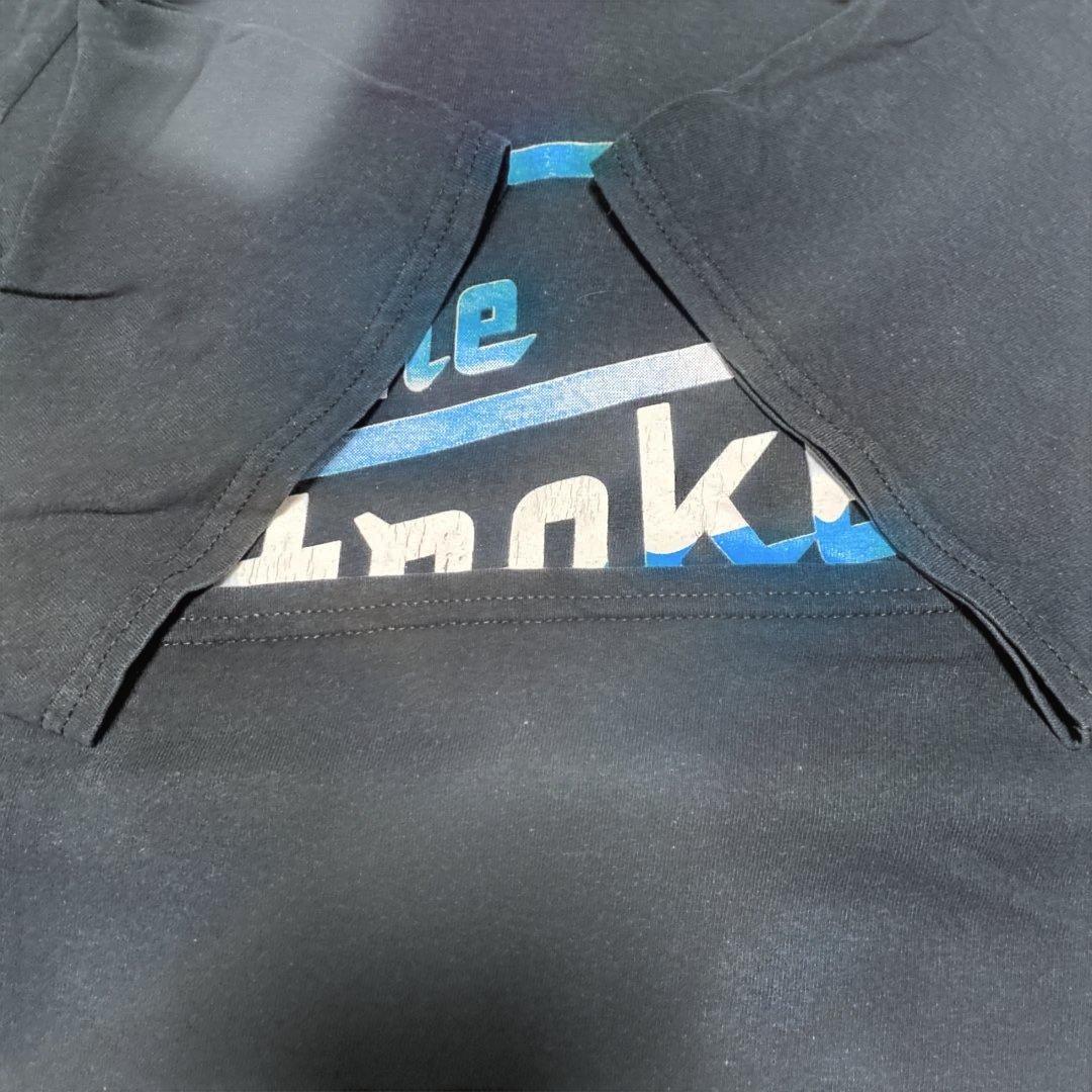 The Strokes ロゴ Tシャツ ネイビー