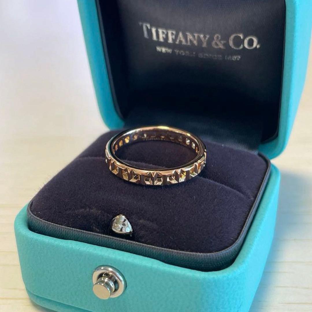 Tiffany & Co. ティファニー Tトゥルーナローリング14号K18RG - メルカリ
