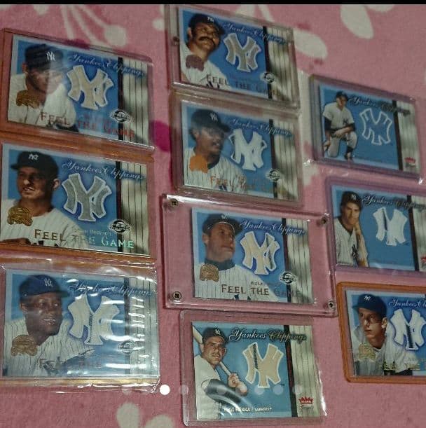 Fleer ヤンキース ジャージカード 10枚セット