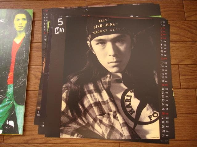 WANDS 1996年度 カレンダー 上杉昇 - メルカリ