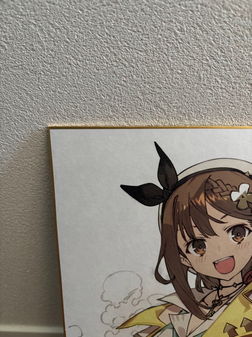 【希少】ライザのアトリエ2 発売記念大抽選会　特賞　直筆サイン色紙