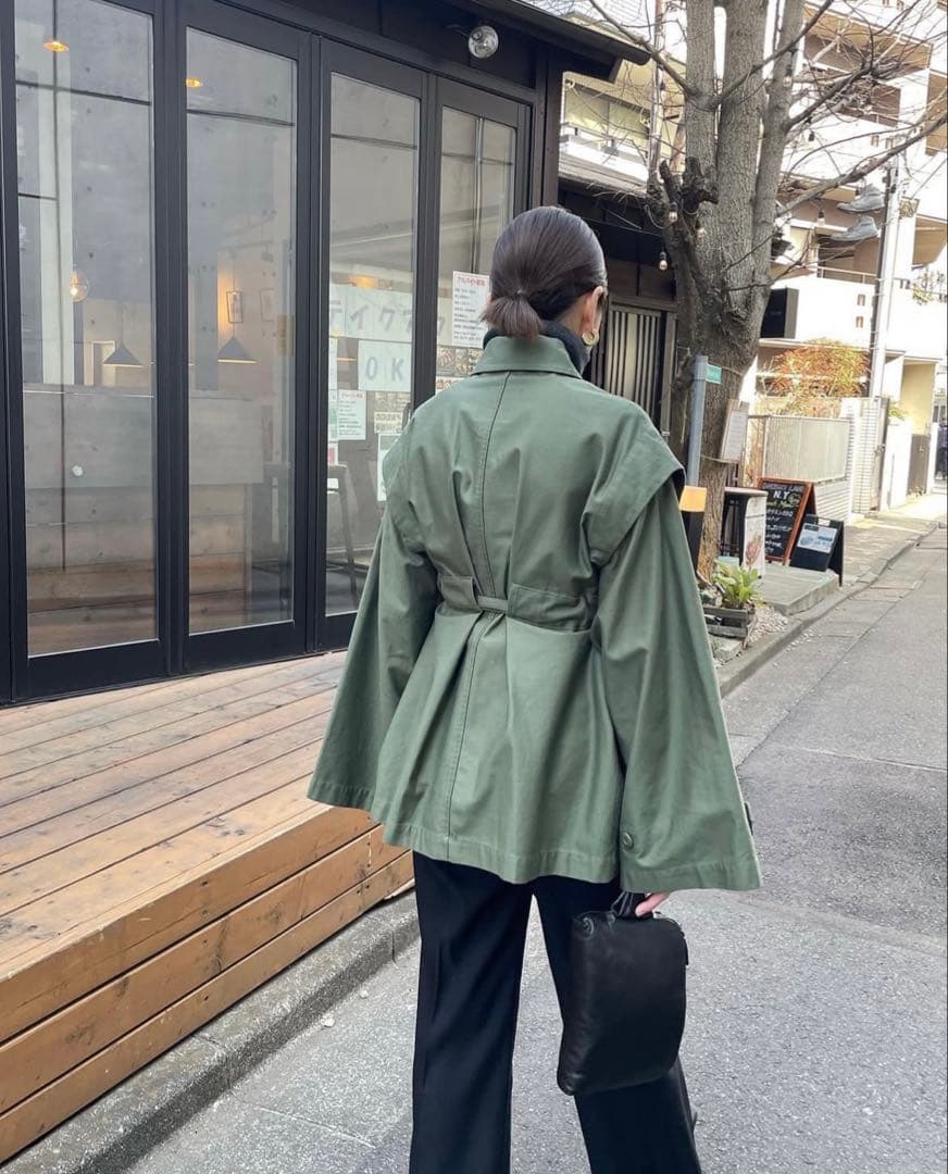 clane 2WAY MILITARY JACKETサイズ1 カーキ