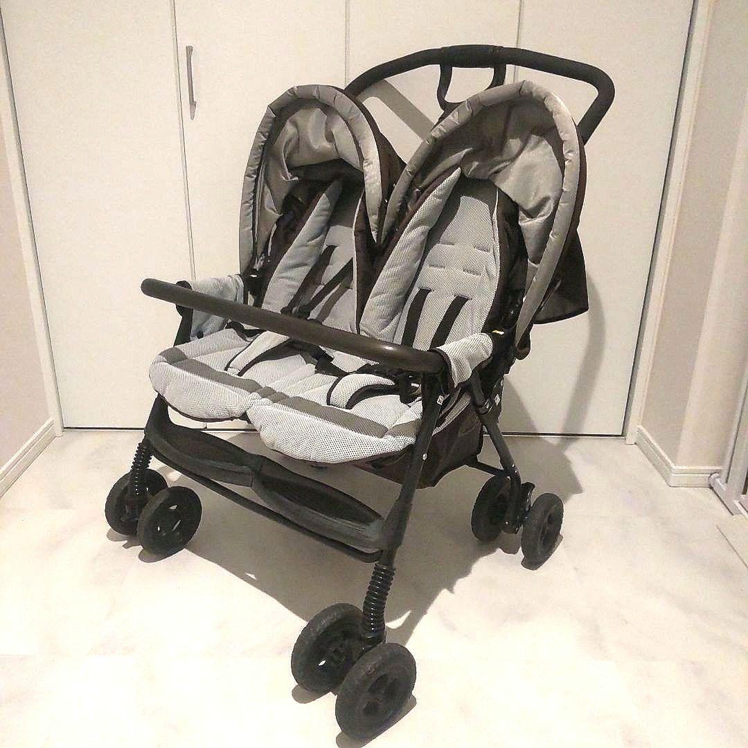 GRACO グレコ 二人乗り用ベビーカー デュオスポーツ GRACO（グレコ） 二人乗りベビーカー デュオスポーツ ジェミニブラック