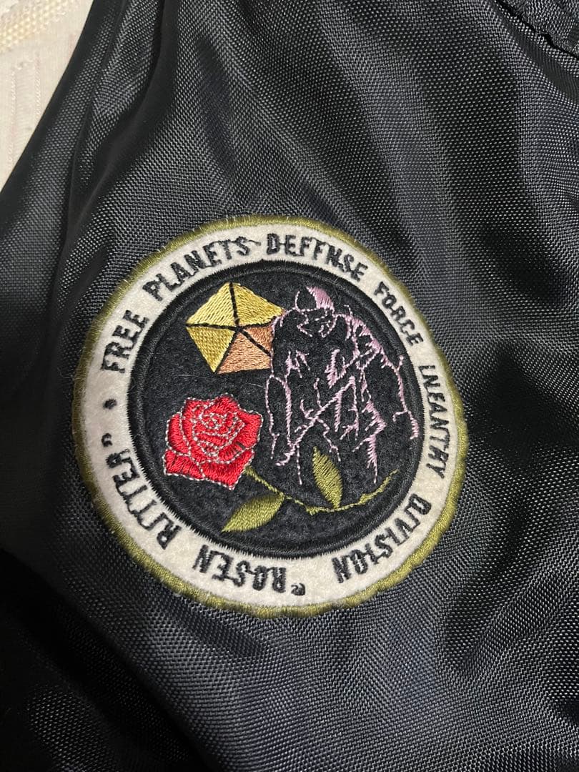 初期　銀河英雄伝説　自由惑星同盟　軍服　第13艦隊、ローゼンリッターのワッペン付