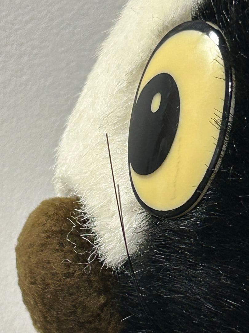 希少　可愛い白黒ねこ 大きなぬいぐるみ 昭和レトロ MITHUI TOY