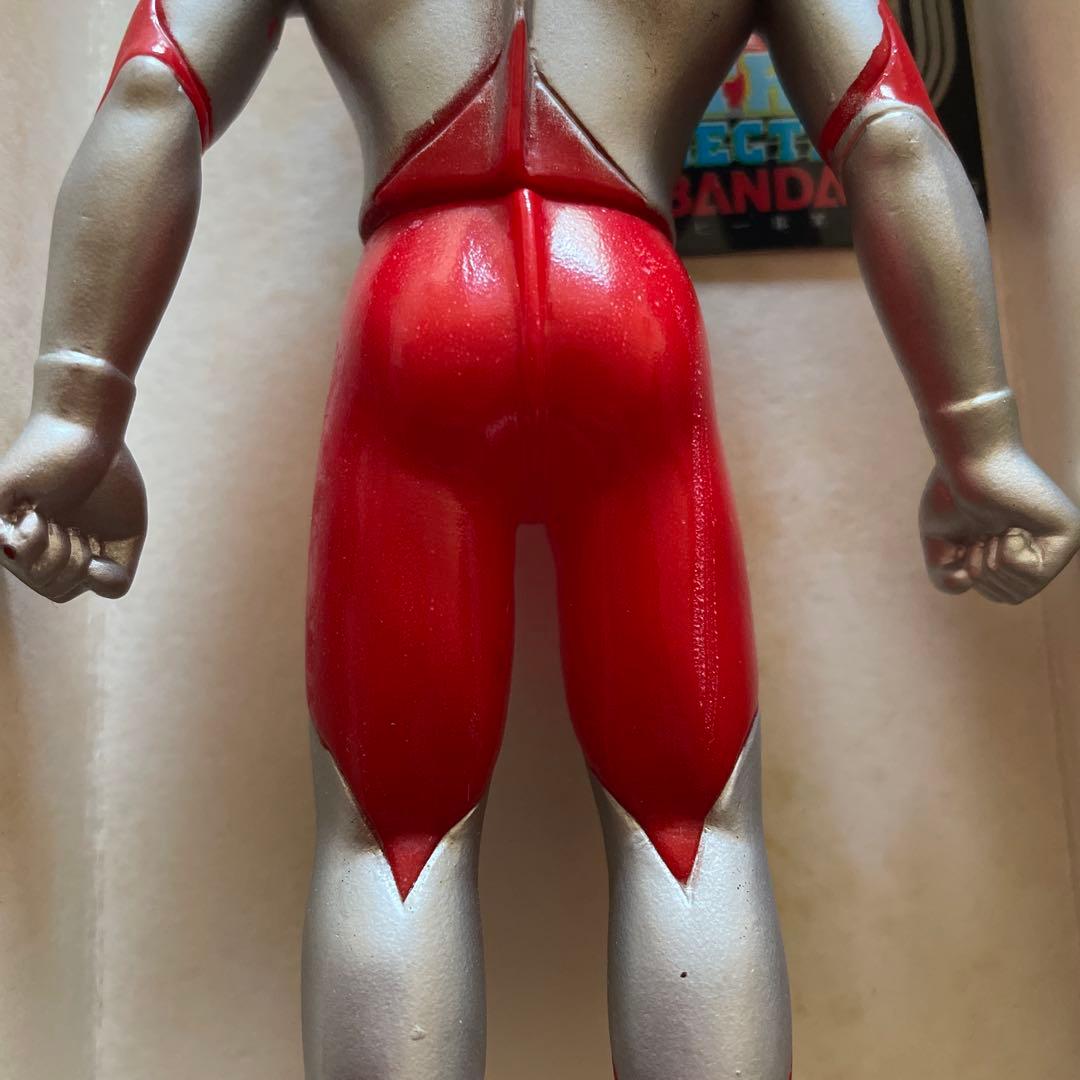 BANDAI 1983年ウルトラマン　初期　ソフビ　白台紙