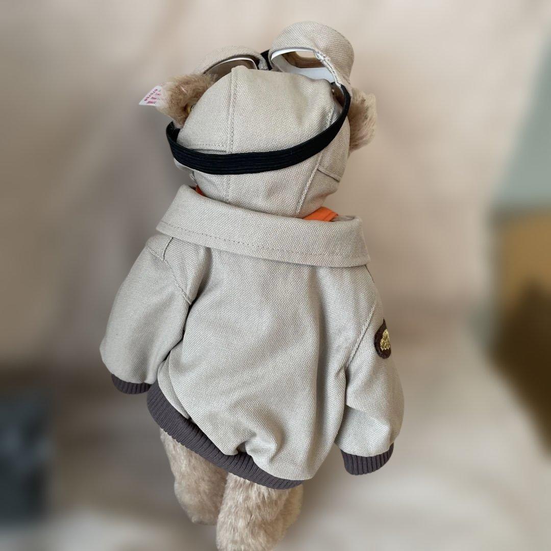 シュタイフ テディベア JAL Pilot Teddy bear 限定版トート付