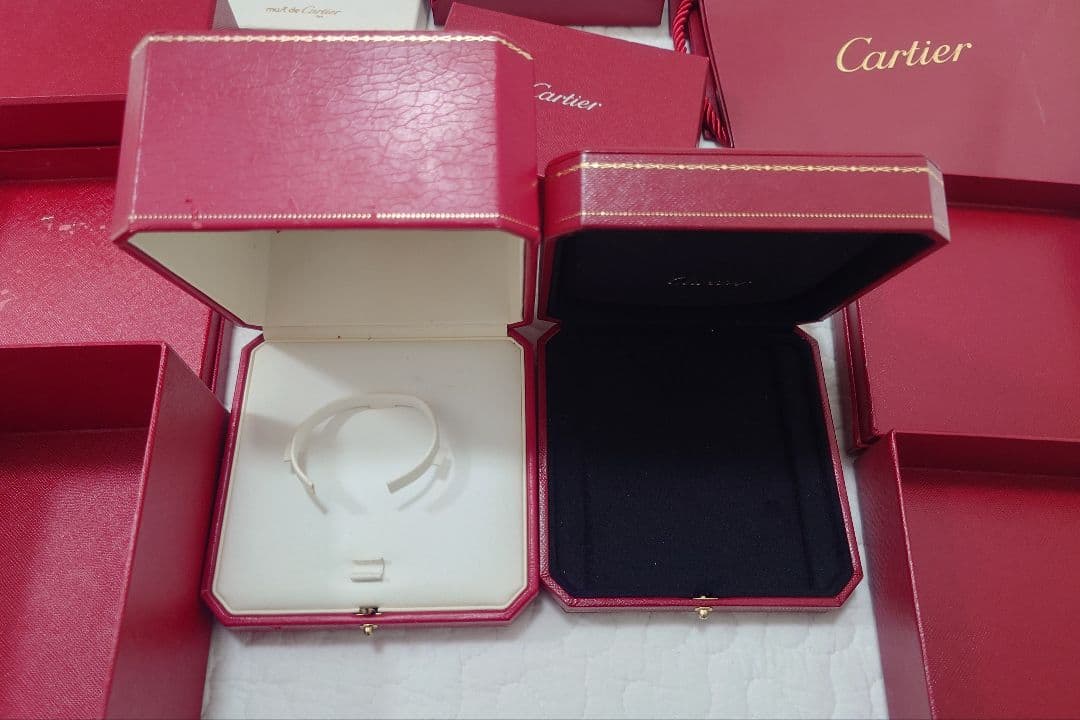 Cartier カルティエ アクセサリーケース 空箱 ショッパー まとめ