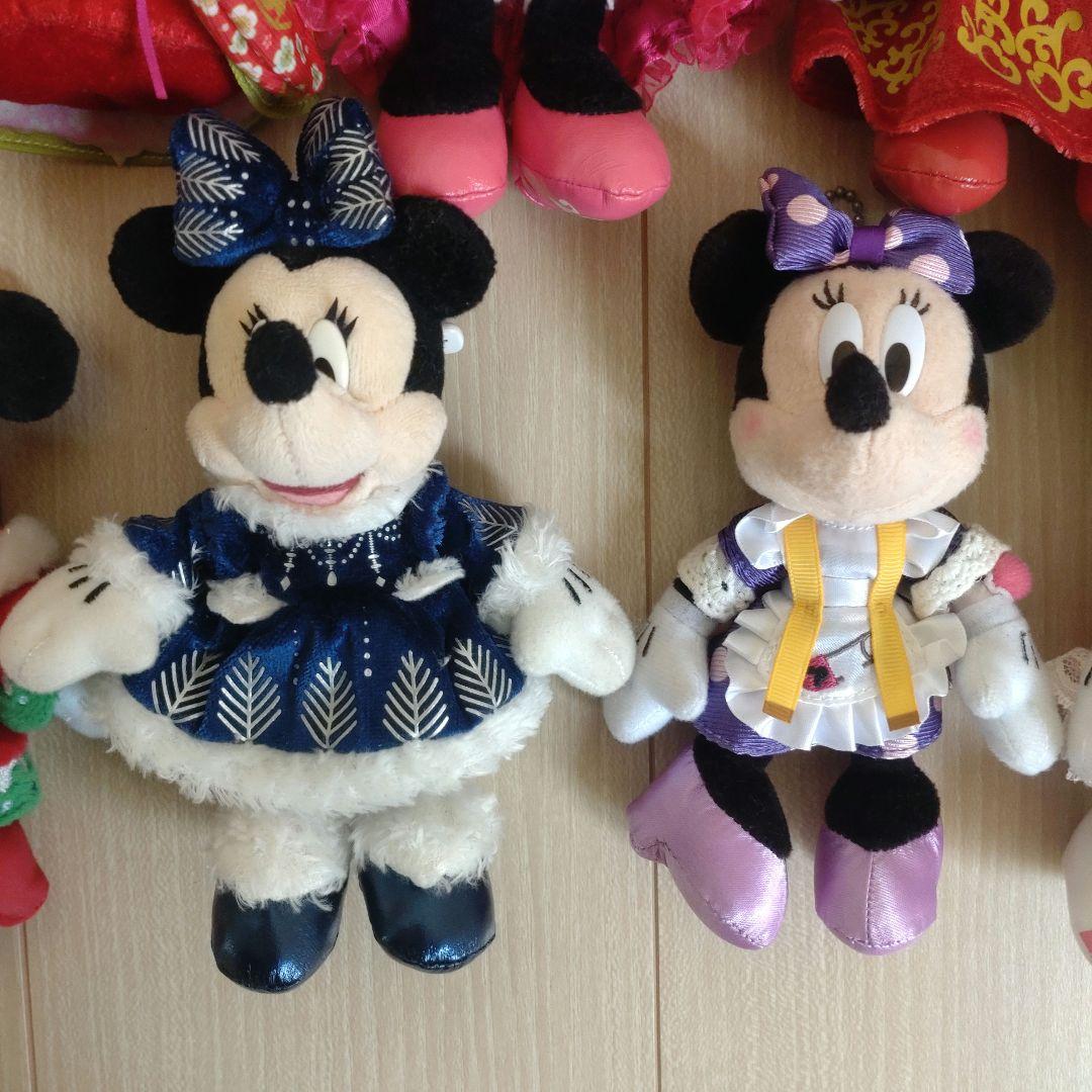まとめ売り ミニーちゃん ぬいぐるみバッジ ぬいば 東京ディズニー
