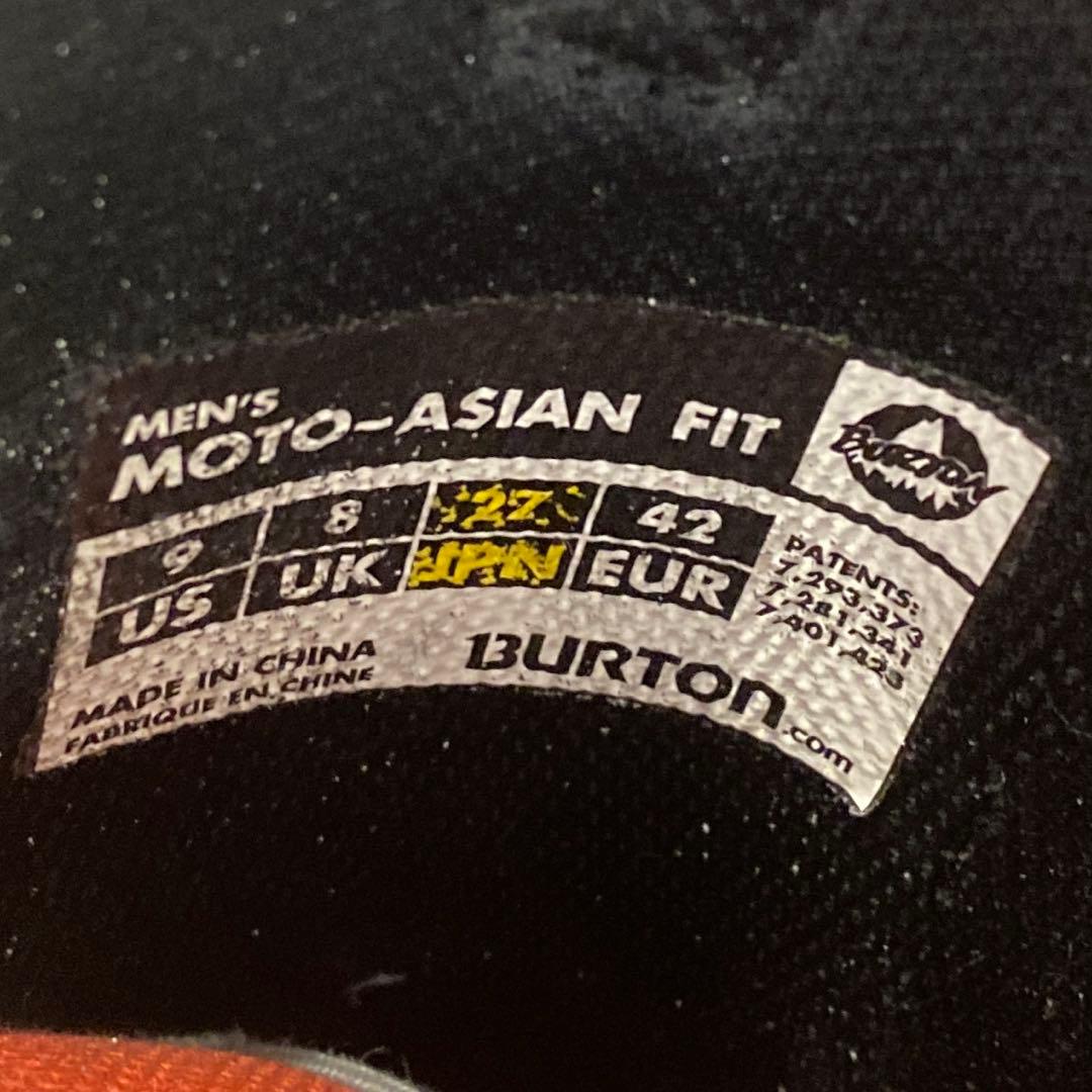 【即日発送_送料無料】BURTON MOTO-ASIAN FIT 27.0cm