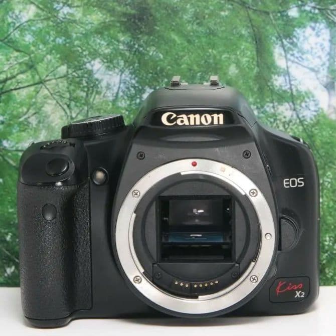 ❤シャッター数5563♪Canon Kiss X2♪スマホ転送OK&入門用❤ - メルカリ