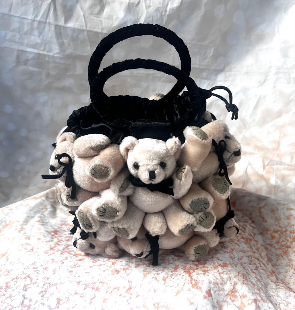 未使用品　激レア　二度見必須くまバック　 キッズバック パーティーバック org.jpg