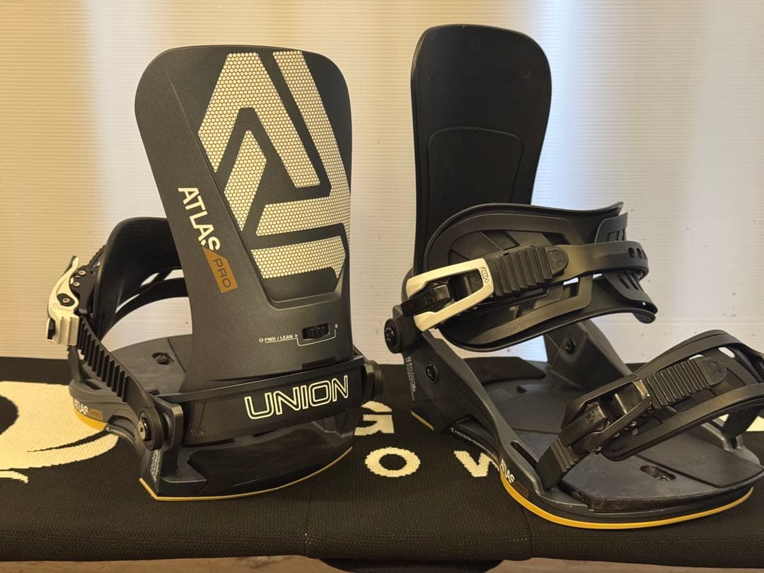 24-25 UNION ATLAS PROブラック Atlas Pro Men's Snowboard Binding 2026 | Union Binding Company