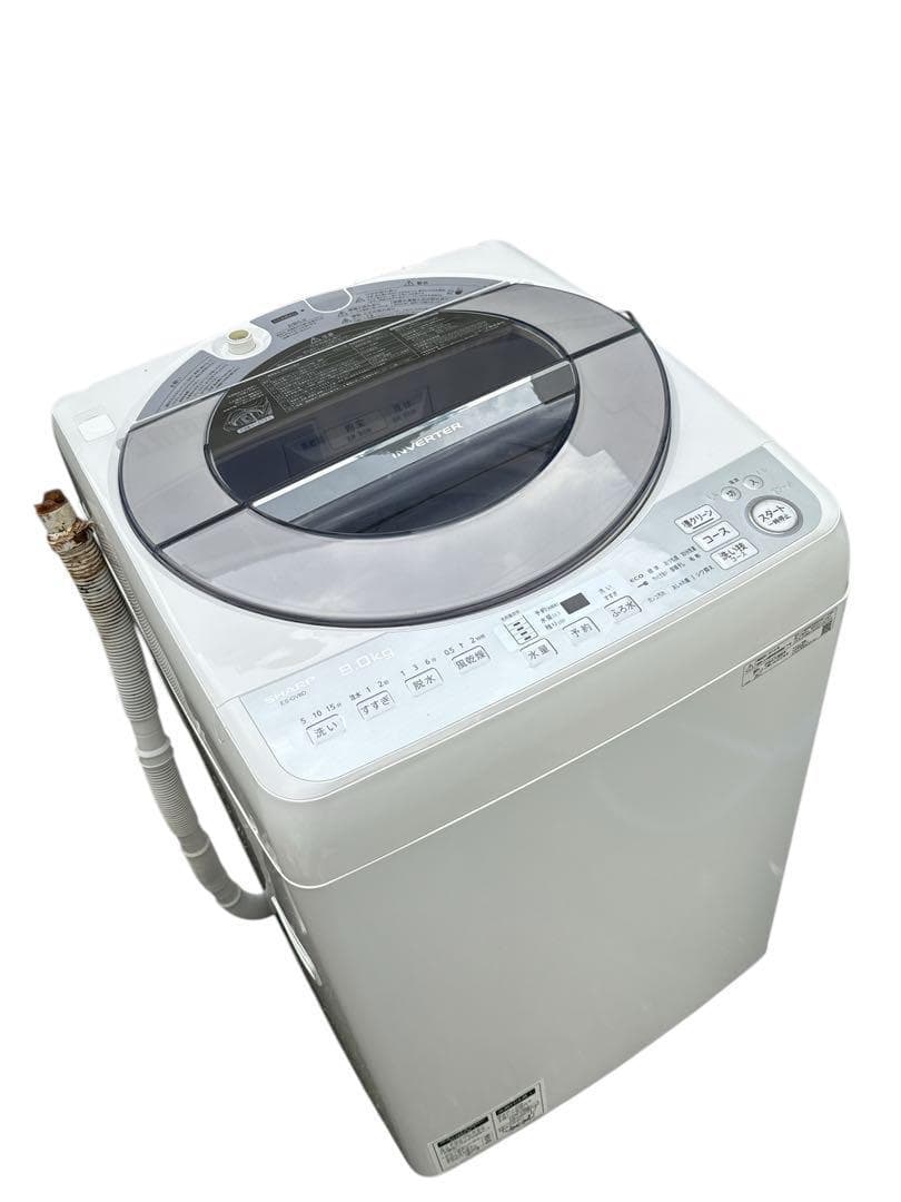 SHARP 洗濯機 8.0kg SEーGV8D 2019年製