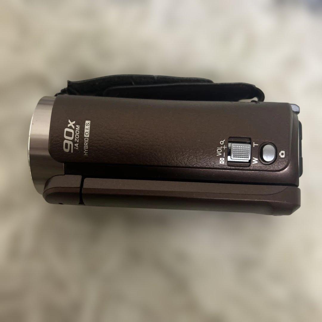 未使用級】Panasonic HC-W585M ブラウン 付属品完備 - ビデオカメラ安価