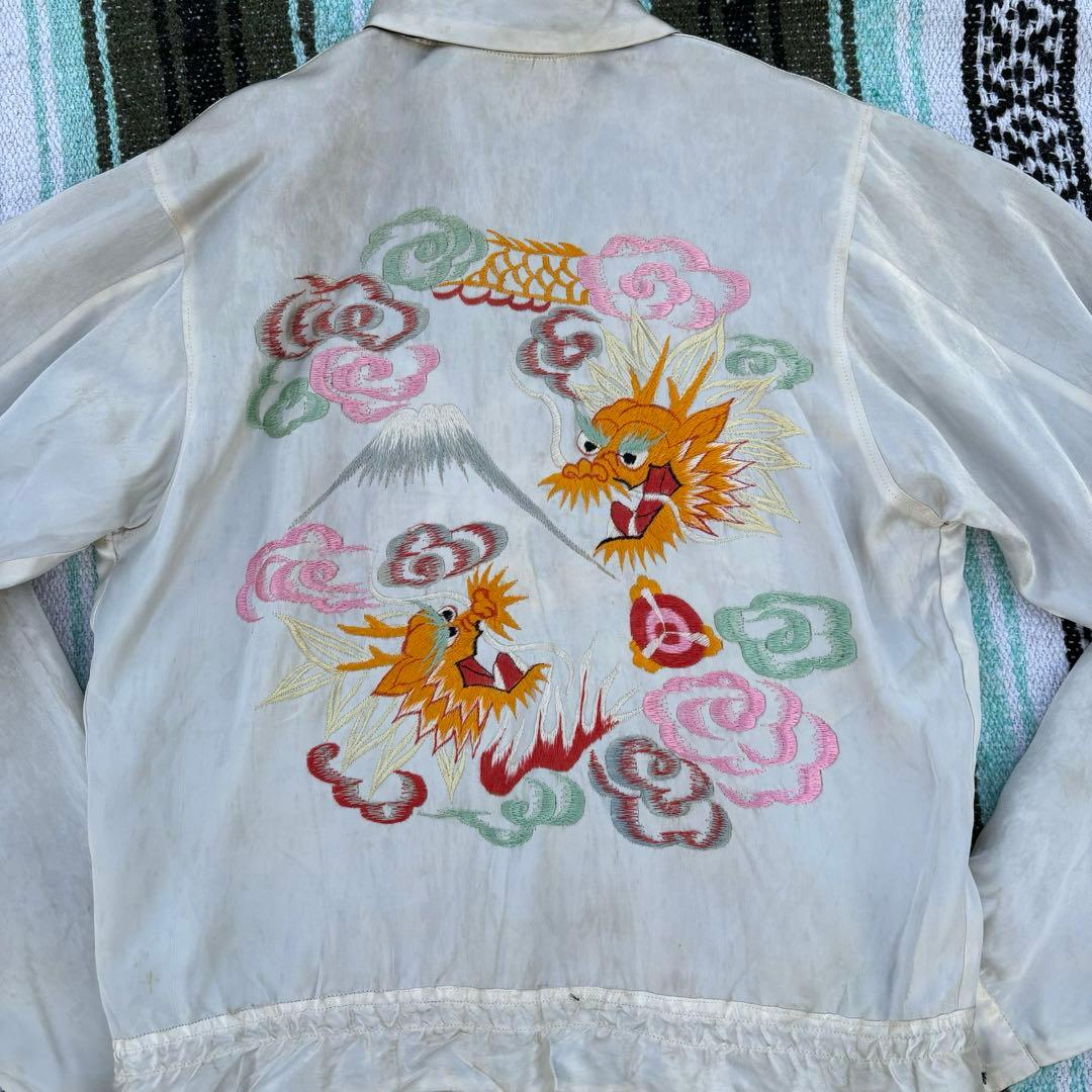 50s スーベニアジャケット スカシャツ スカジャン 50年代 スピード