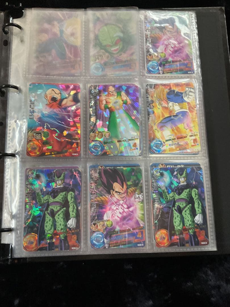 ドラゴンボールヒーローズまとめ売り引退品旧弾H一弾貴重バインダー付き