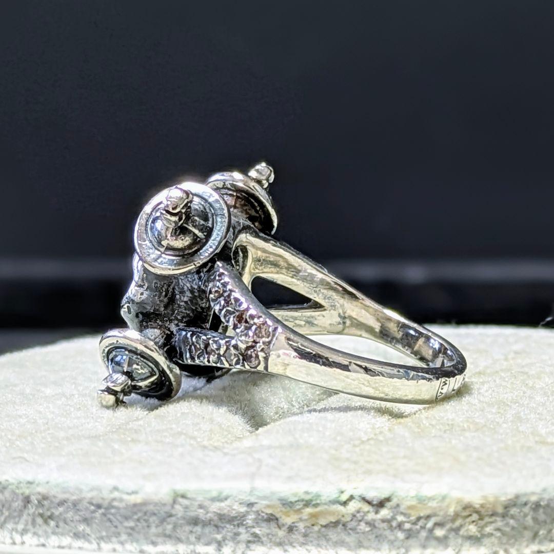 vivienne westwood パイレーツ スカル オーブ リング - メルカリ