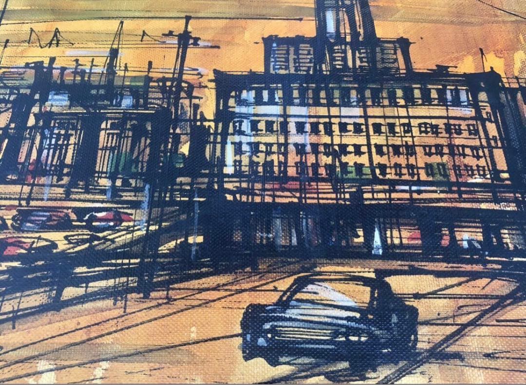 真作 1967年 T.TOMIYA 頓宮隆輔 8号『風景画』/油彩 油絵 絵画 - メルカリ