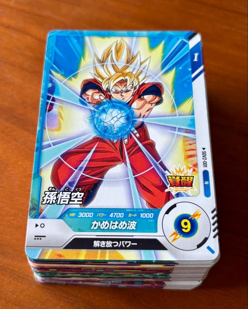 ドラゴンボールスーパーダイバーズ　2弾いろいろセミコンプ　SR以下コンプつき