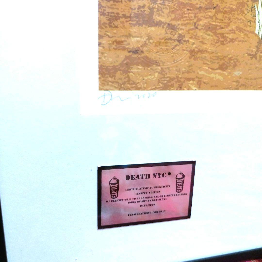 アートポスター　額装　山本タカト　私のサイクロプス　ゴッホ　ひまわり