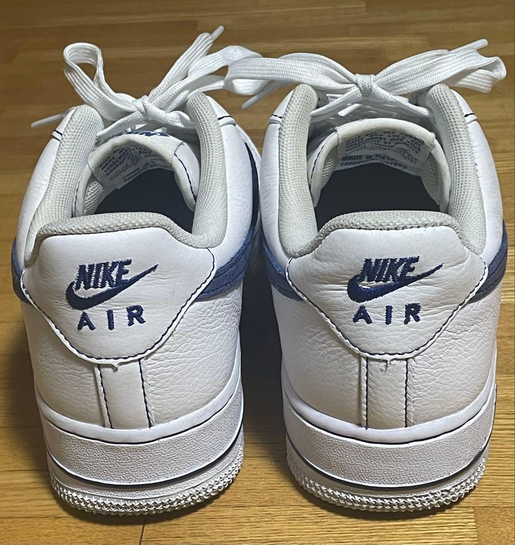 【26.5cm】ナイキ エアフォース1 ロー \"ブルーステッチ\"