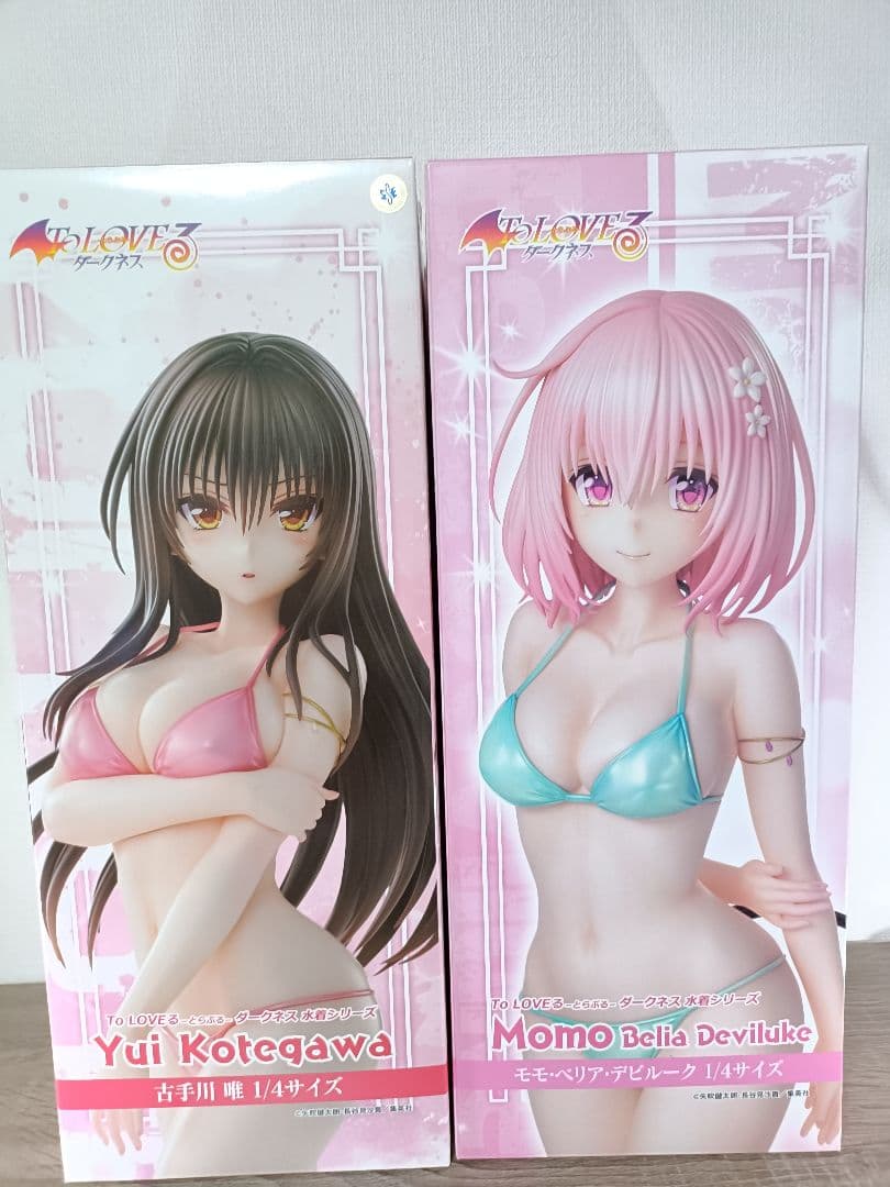 K*様 ToLOVEる とらぶるダークネス モモ 古手川唯 1/4完成品フィギュ