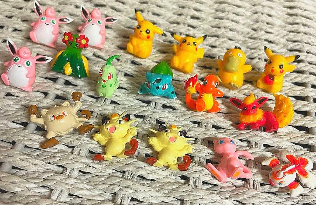 【希少・当時物】ポケモン ミニフィギュアまとめ売り｜ちびポケハウス 初期 17体
