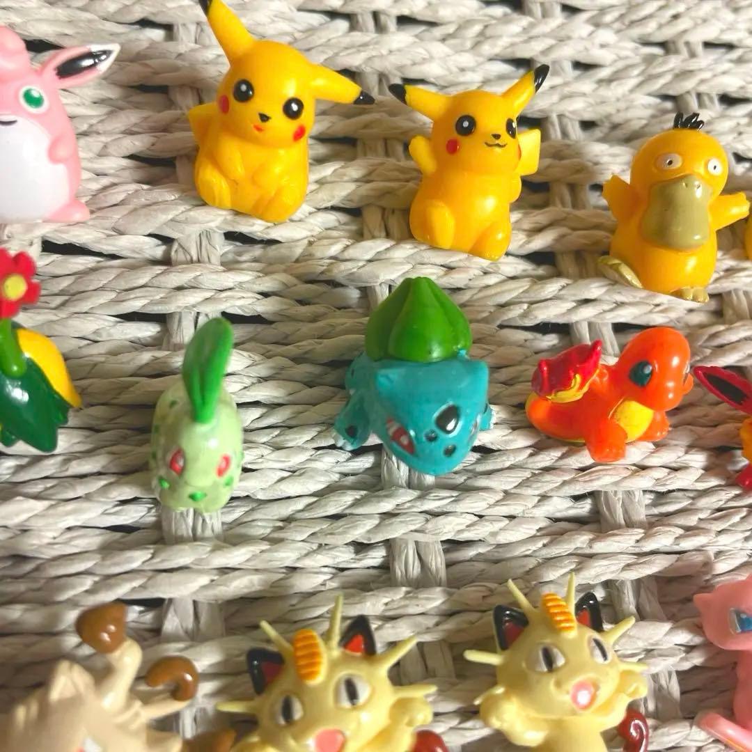 【希少・当時物】ポケモン ミニフィギュアまとめ売り｜ちびポケハウス 初期 17体