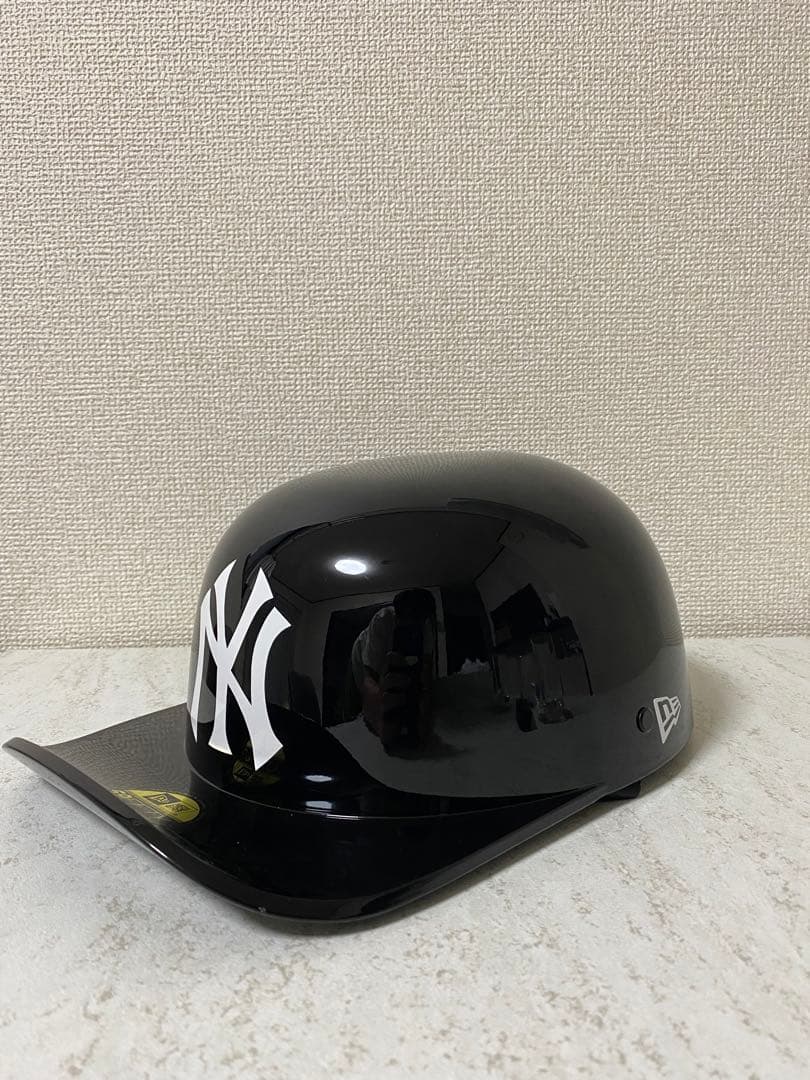 ニューエラ風 ヘルメット 半キャップ ベースボールキャップ - メルカリ
