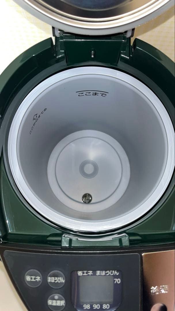 【美品】TIGER 蒸気レスVE電気魔法瓶とく子さん(PIP-30E6)3.0L