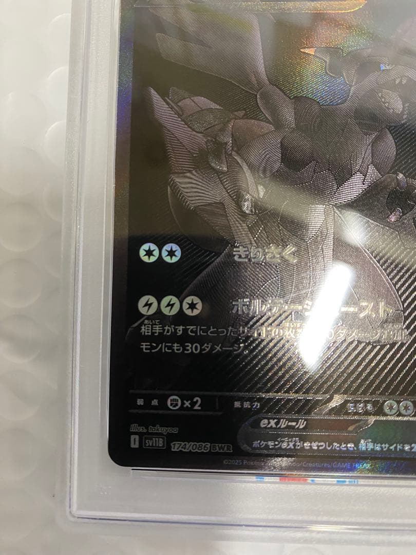 PSA10】ポケモンカード ゼクロムex BWR