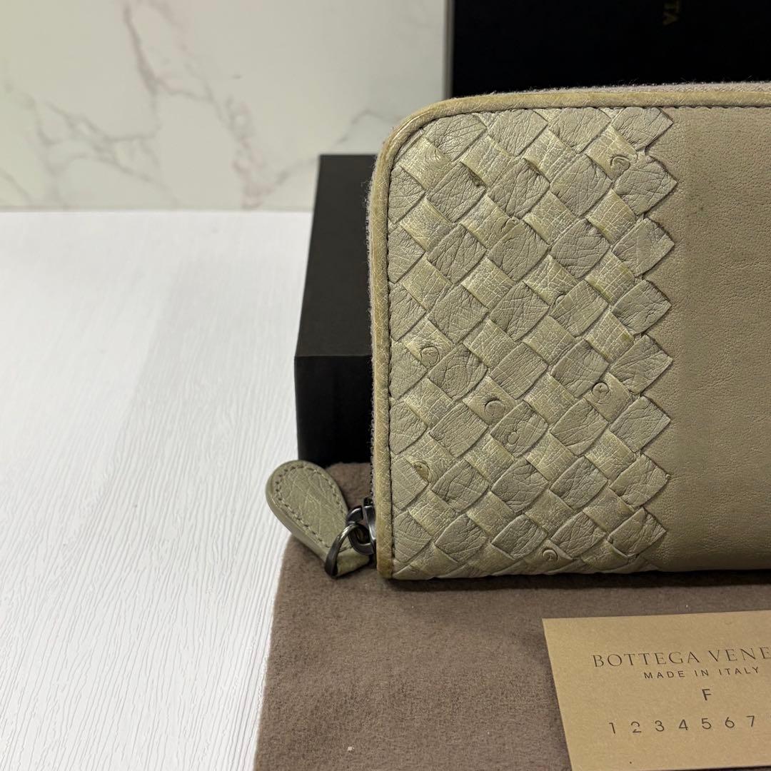 新品同様‼️ 希少 ボッテガヴェネタ 財布 長財布 パイソン ラウンド