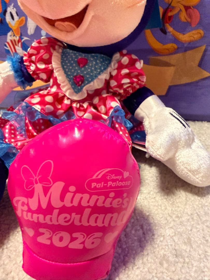 ミニー　ファンダーランド　パルパルーザ ぬいぐるみ