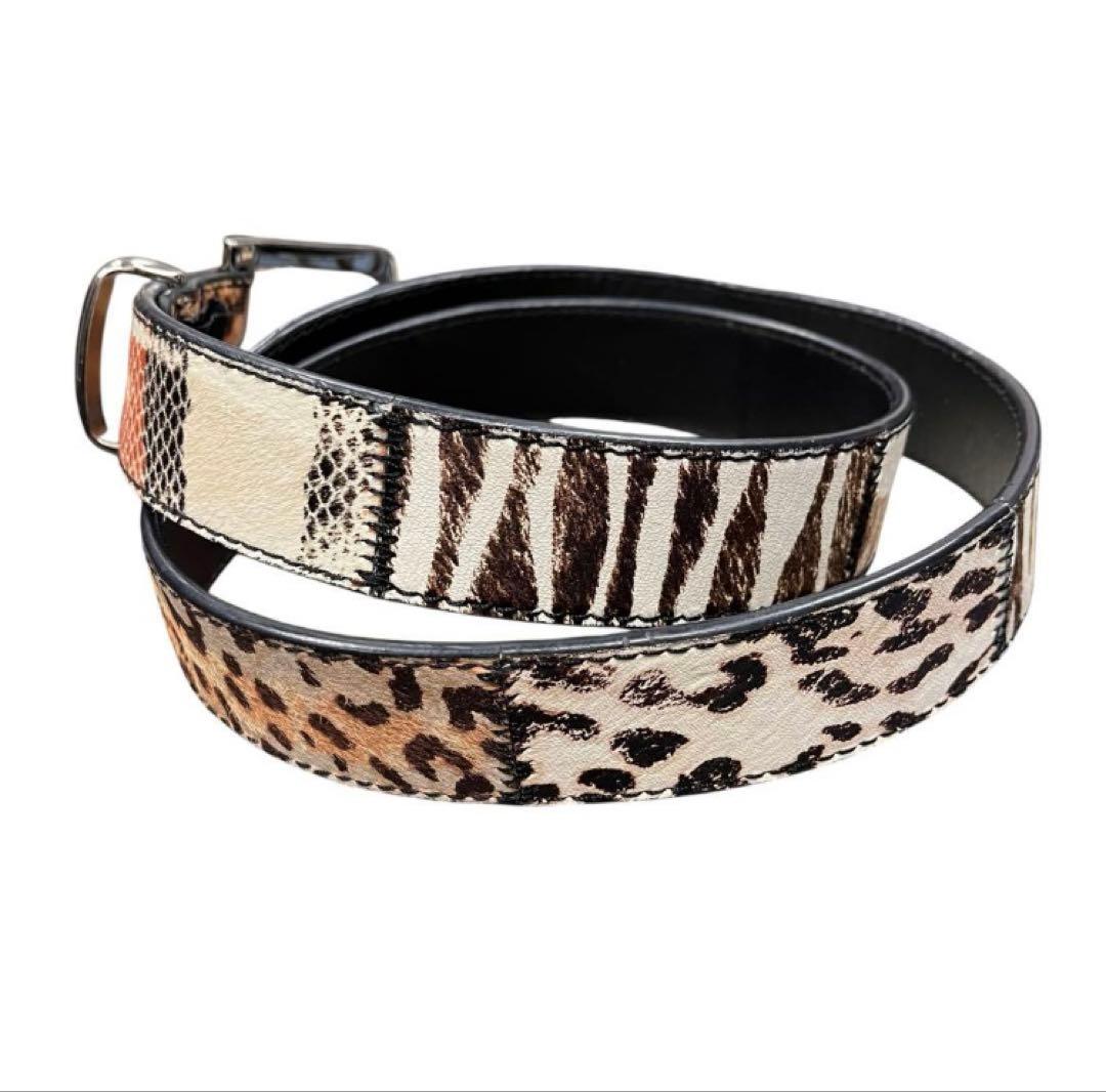 Stussy MIXED ANIMAL PRINT BELT - メルカリ