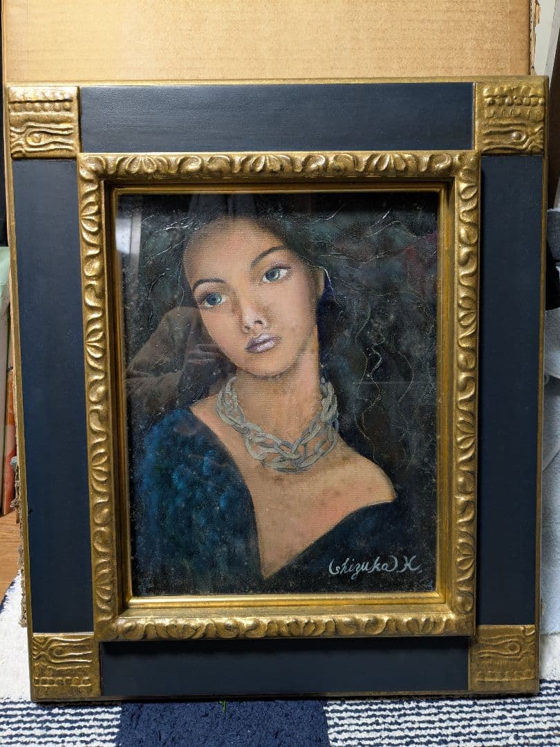 工藤静香　油彩　絵画　本物 工藤静香、油絵の制作過程を比較ショットで公開 「Cocomiちゃん