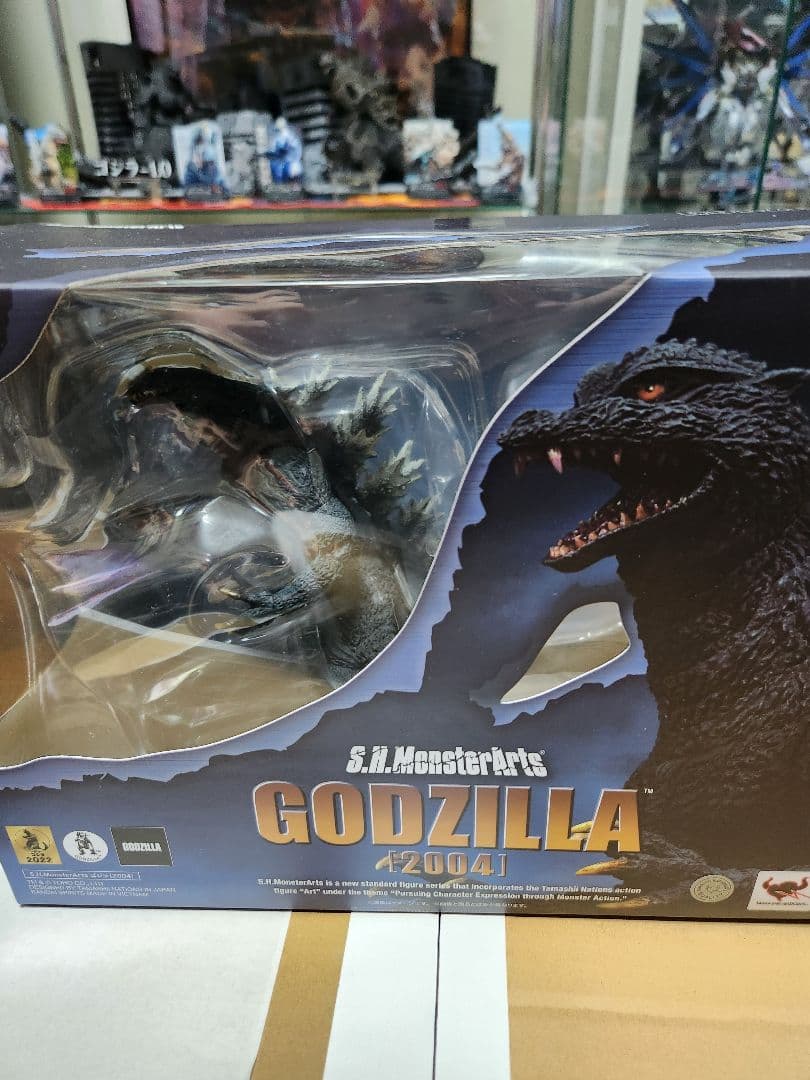 本日のみs.h.monsterarts1991ゴジラ2004ゴジラ開封品セット