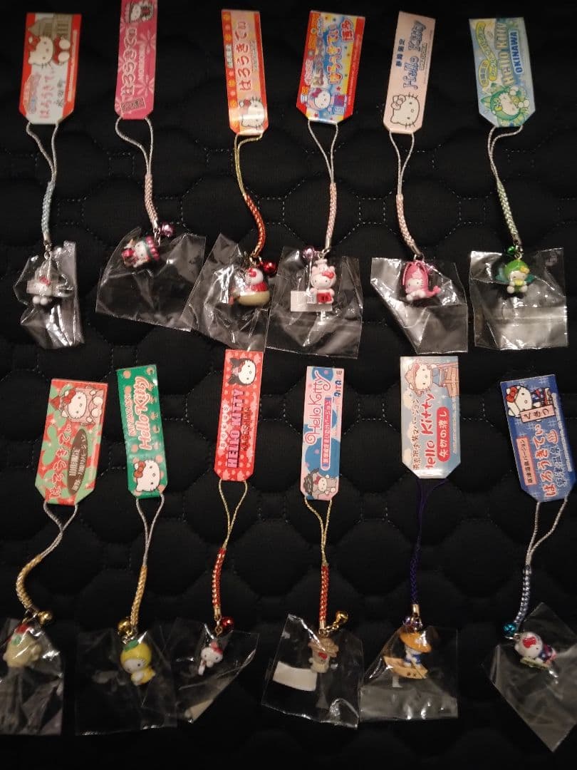 ハローキティ根付け96個セット