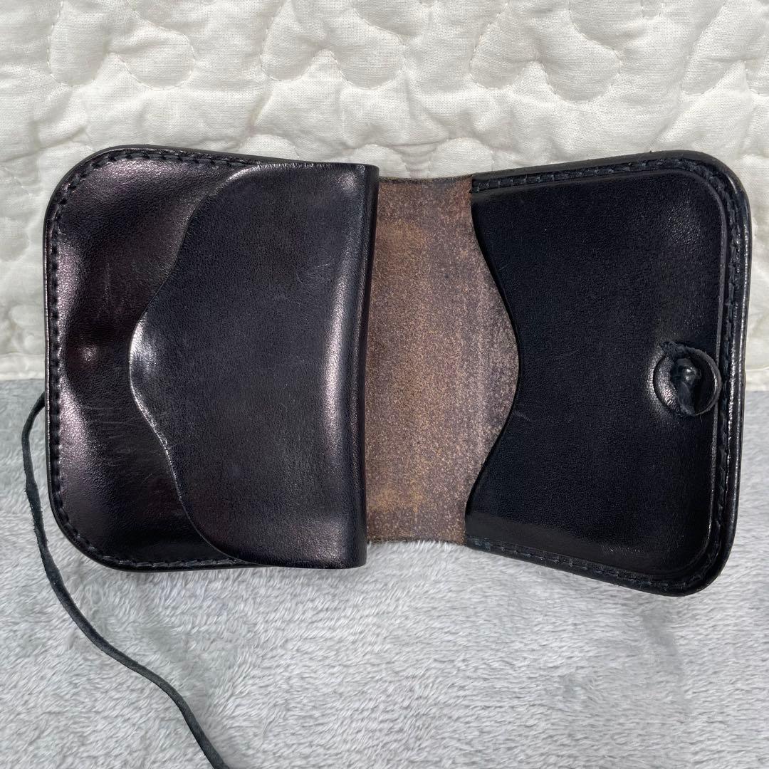 goro's ゴローズ コンチョ付き 角型 小銭入れ コインケース ブラック