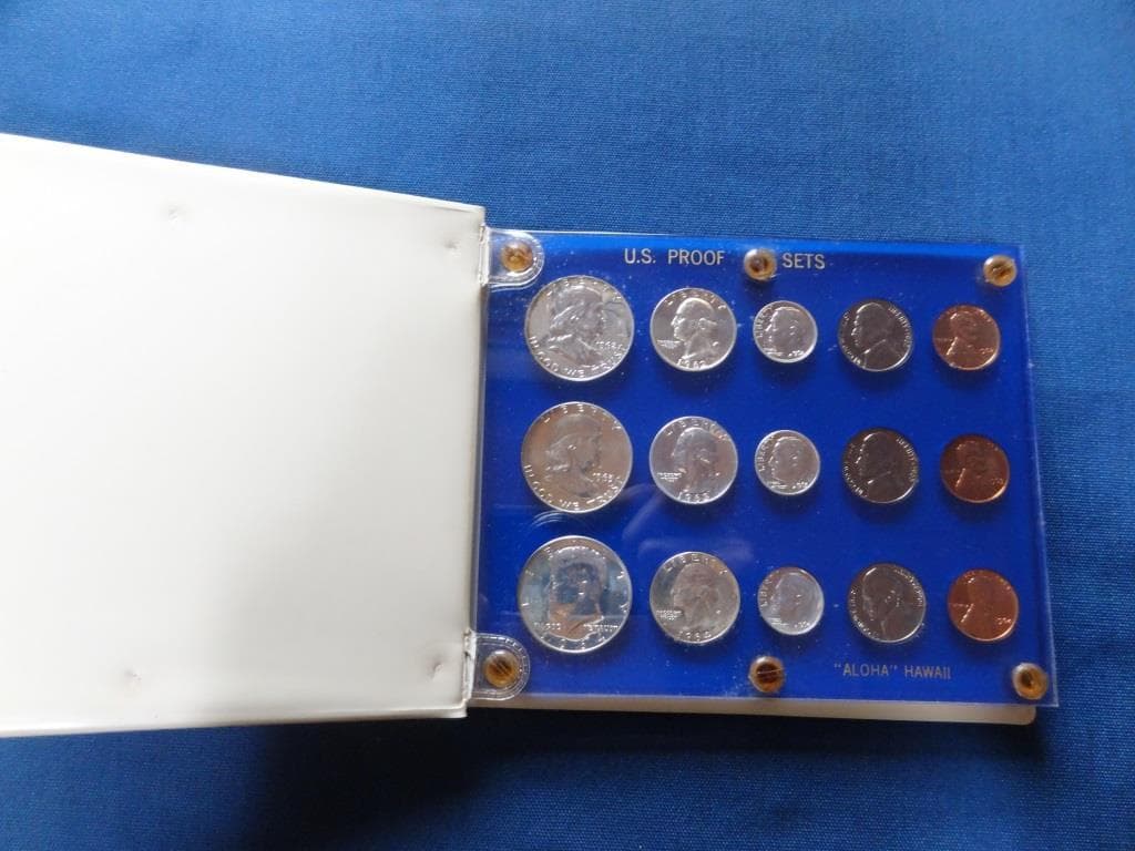 1962年～1964年 アメリカ ケネディハーフダラー他 プルーフセット ハワイ 1962年～1964年 アメリカ ケネディハーフダラー他 プルーフセット