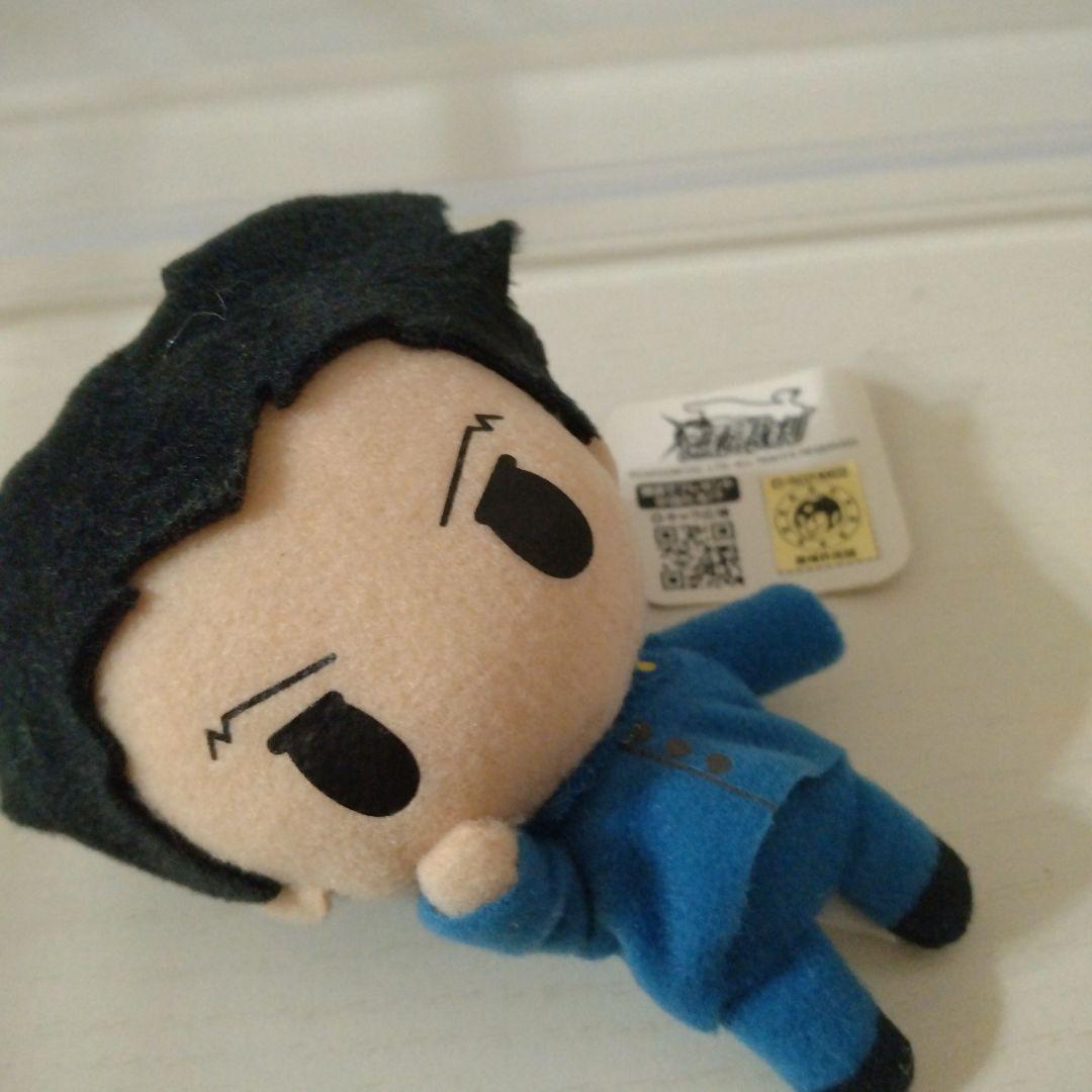 逆転裁判マスコットぬいぐるみ　成歩堂龍一 御剣怜侍　【レア】