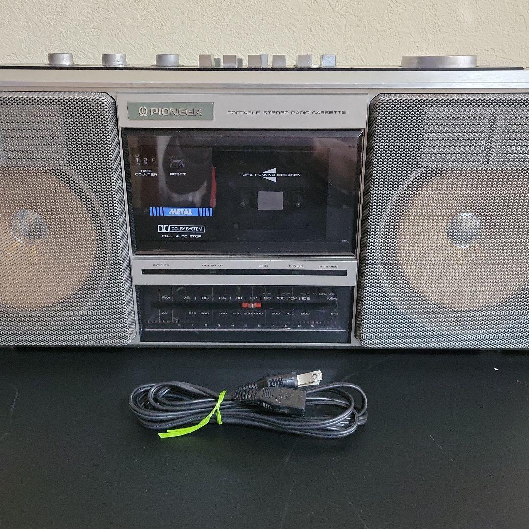 d*2様 Pioneerステレオラジオカセット SK-350 - メルカリ