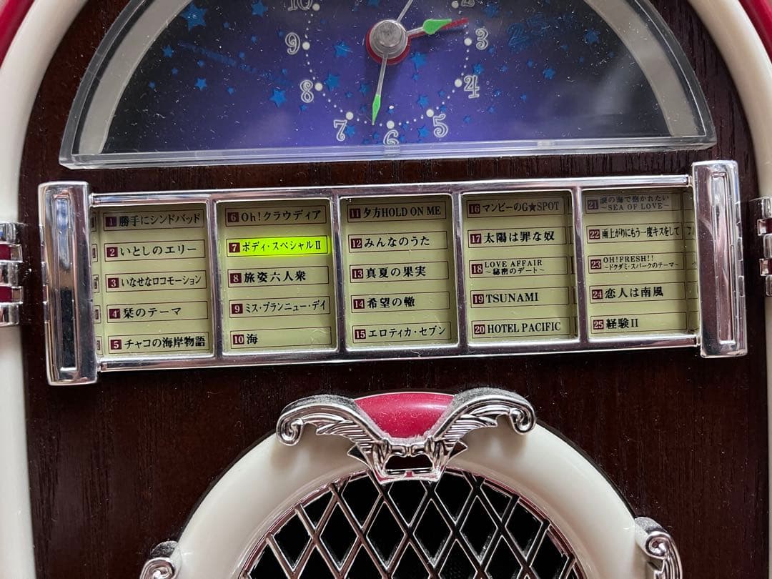 サザンオールスターズ ジュークボックス 時計 25周年