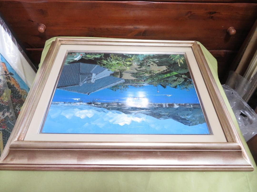 ◆　土井昌平　「グラバー邸」　油彩　F６号　真作保証　◆