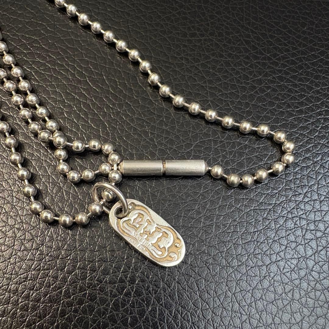 Bill Wall Leather ボールチェーン ロゴプレート 48.5cm