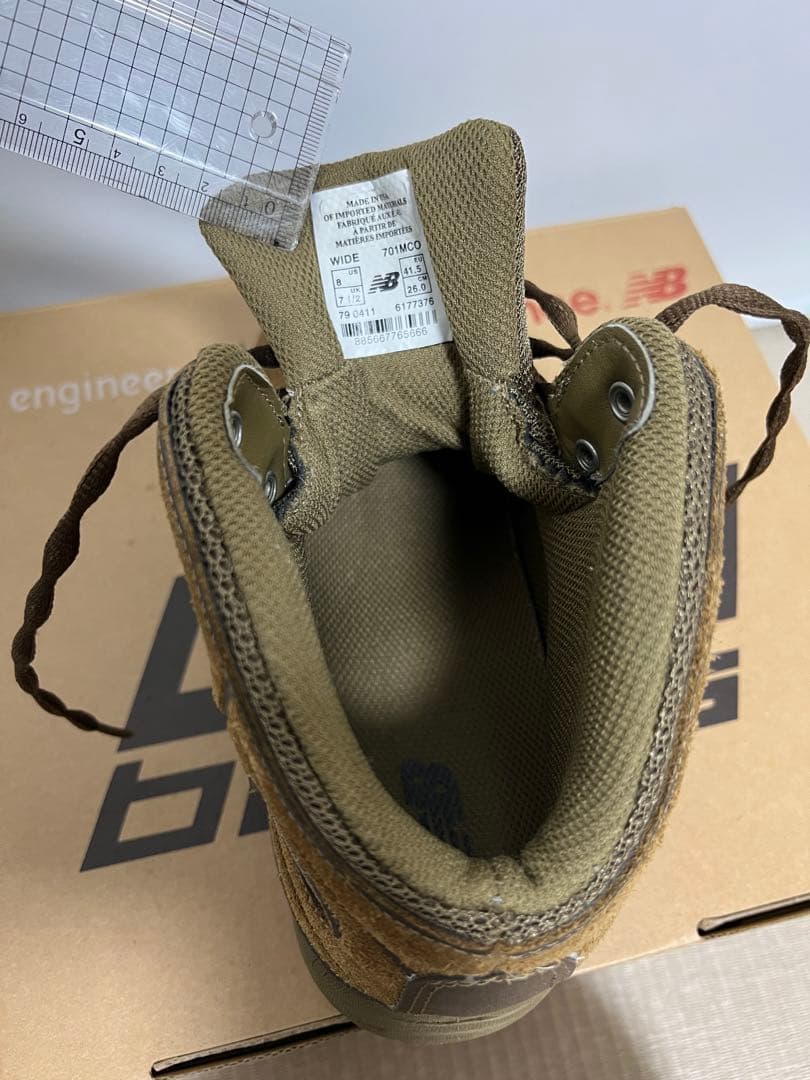 靴 new balance 701MCO 26.0cm Rappel us navy