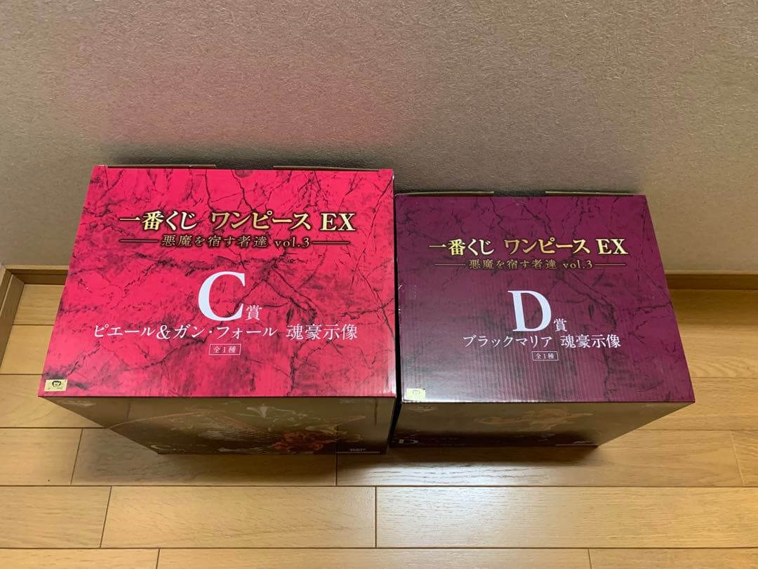 ワンピース ・一番くじＥＸ　Ｃ賞&Ｄ賞セット　フィギュア